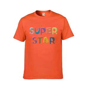 Mens Casual 100% Cotton <b>Ringer</b> <b>T</b>-<b>Shirt</b> O-Neck Canvas Eco-Friendly Heavyweight 220 Grams Loose Regular Fit - Product Image 2