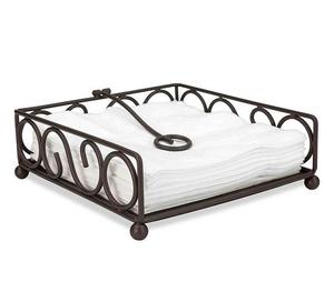 Simple Design Napkin <b>Holder</b> with Clamp High Quality Steel Metal Design Home, Hotel & Restaurant Table Utility Item - Product Image 4