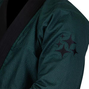 2025 último estilo Mejor Algodón Jiu Jitsu Kimono más vendido uniforme BJJ con función elástica impresión propia para ropa de artes marciales - Product Image 3