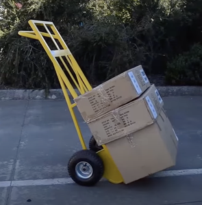 Easy Tilt Hand <b>Trolley</b> Pneumatic Wheels 200kg Capacity Warehouse Dolly LIPHOCO LP02 Steel Made Vietnam ISO Certified OEM High - Product Image 3