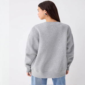 Sweat-shirt court pour femme, sweat-shirt en molleton épais, sweat-shirt à capuche en molleton français, sur mesure, taille XL, fabriqué au Pakistan - Product Image 5