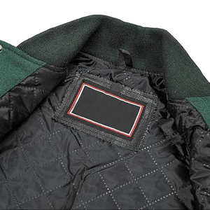 Vestes de baseball en satin brodées sur mesure pour hommes, nouvelle mode d'hiver, veste universitaire en satin pour hommes, vestes de baseball de style lettreman - Product Image 4