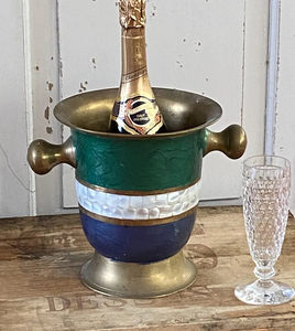 Seau à glace en laiton héritage pour collection de barware authentique, reflétant l'artisanat culturel et le design de luxe, avec étiquetage privé - Product Image 5