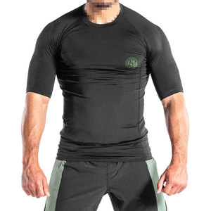 Conjunto de Rashguard de Boxeo Personalizado QST al por Mayor, Camiseta de Compresión y Pantalones, Kimono de Jiu Jitsu sin Gi, Ropa Deportiva, Equipo de Grappling para Gimnasio, 100% - Product Image 1