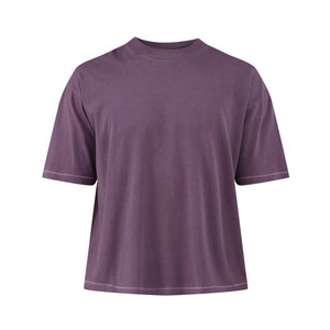 Camiseta Corta Unisex de Moda, 100% Algodón Orgánico de la Mejor Calidad, Corte Cuadrado, Cuello Redondo, Manga Regular, Informal - Product Image 2