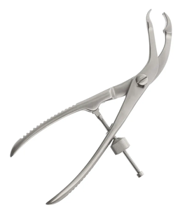 คีมหนีบยึดกระดูก18ซม. อุปกรณ์ผ่าตัดออร์โธปิดิกส์ตัวหนีบสเตนเลสสตีลมีศูนย์กลางด้วยตนเอง - Product Image 2