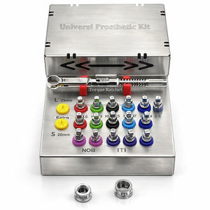 Destornillador de Torque Manual Universal para Implantes Dentales, Herramienta de Trinquete de Acero Inoxidable con Agarre Ergonómico para Restauración Protésica de Coronas - Product Image 5