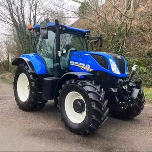 Tracteur agricole New Holland TT75 d'occasion, faible consommation de carburant, 170 CV, 4 roues motrices, avec boîte de vitesses, pompe, moteur, haute productivité - Product Image 3