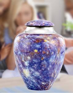 Urne Mercury Planet Urne commémorative unique en métal pour cendres humaines Urne funéraire pour cendres adultes - Product Image 2