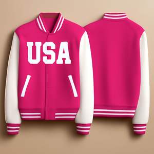 Chaqueta Bomber Varsity Personalizada Estilo 2025 para Hombre, Chaqueta Cortavientos de Béisbol con Bordado Personalizado de Nombre y Número - Product Image 4