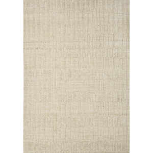 Tapis en jute et chanvre tissé plat Nomadic Threads PDJT-697 ivoire, couleur unie, rectangulaire, pour couloir, maison, salon, chambre, entrée - Product Image 1