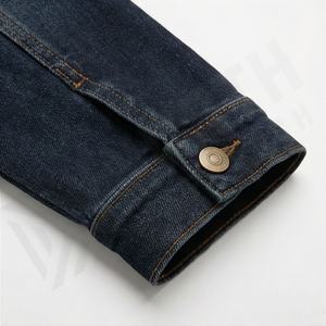 Chaqueta Vaquera de Invierno para Hombre, Nueva Tendencia, Alta Calidad, Servicio OEM, Elegante, Transpirable, con Logotipo Frontal, Venta al Por Mayor - Product Image 6