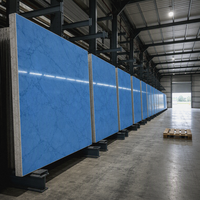 Film de protection de surface PE bleu indien, directement de l'usine, pour l'industrie et les panneaux de pierre reconstituée pour comptoirs en quartz et surfaces solides