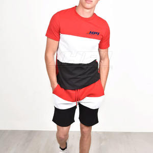 Conjunto de Camiseta y Pantalones Cortos de Algodón para Hombre, Ropa Casual de Verano para Gimnasio, Correr y Actividades al Aire Libre - Product Image 6