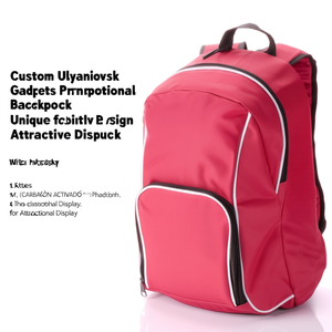 Zaino Promozionale Personalizzato Ulyanovsk Gadgets con Design Unico per un Esposizione Accattivante - Product Image 3