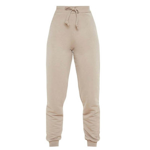 Elegante chándal de champán con detalles de dibujo y cintura elástica, perfecto para ropa informal - Product Image 5