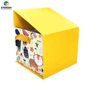 Caja <span class=keywords><strong>de</strong></span> embalaje <span class=keywords><strong>de</strong></span> regalo con diseño <span class=keywords><strong>de</strong></span> animales con cierre magnético personalizado <span class=keywords><strong>de</strong></span> alta gama con mango <span class=keywords><strong>de</strong></span> cartón rígido para regalos <span class=keywords><strong>de</strong></span> recién nacidos para Baby Shower - Product Image 6