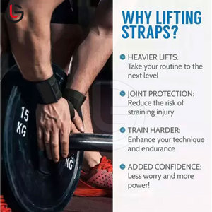 Muñequeras de fitness transpirables de alta calidad para gimnasio, logotipo personalizado, más vendidas a un precio - Product Image 4