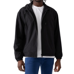 แจ็กเก็ตกันลมของผู้ชายขายดีเสื้อกันลมสำหรับฤดูหนาวผลิตด้วยระบายอากาศได้ใหม่สีตัดกันโลโก้ด้านหน้ารวม2026 - Product Image 3