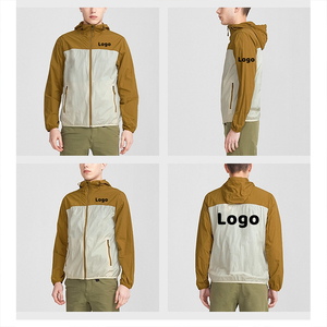 Chaquetas cortavientos para hombre, estampado personalizado, cortavientos a prueba de agua, ropa informal para hombre, chaquetas 2024, venta al por mayor de alta calidad - Product Image 2