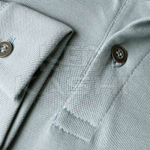 Camisas de Punto Sólido para Hombre, Último Estilo, con Ajuste Cómodo, Tela Transpirable, Diseño de Cuello Clásico para Atuendos Diarios - Product Image 5
