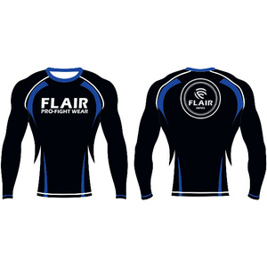 Personalizado Durable Nylon BJJ Rash Guard Larga Protección UV Anti-UV Compresión Camisa Transpirable y Cómodo - Product Image 6