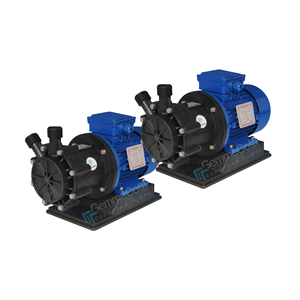 Pompe a turbina di alta qualità modello HTT 2000 PP PVDF con motore 0,37kw IEC 71 2P in plastica pompa dell'acqua magnetica - Product Image 2
