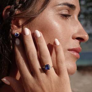 Boucles d'oreilles en diamant Ava - Product Image 3