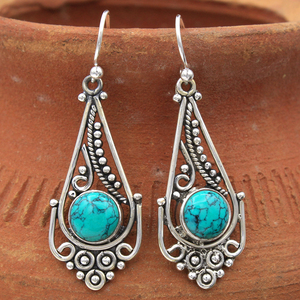 Sólido 925 plata esterlina piedra lunar labradorita turquesa mujeres piedras preciosas hechas a mano diseñador joyería al por mayor - Product Image 2
