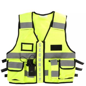 Gilet de sécurité de couleur personnalisée avec fermeture éclair sur le devant, gilet tactique haute visibilité, dernier design, vêtements de sécurité réfléchissants à haute visibilité - Product Image 5