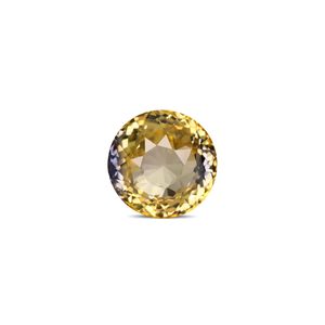 Zafiro facetado bicolor de 4.11 quilates (Pitambari) Topacio azul natural con tonos marrones y verdes, corte ovalado, piedra preciosa suelta - Product Image 1