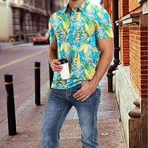 Camisa de hombre Polo Camisetas Ropa de hombre Precio barato Diseños de impresión Premium Personalizado de manga corta hecha por Dress Sports - Product Image 4