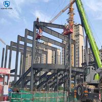Constructor de Edificios Industriales de Acero Comercial, Diseño Moderno, Sistema de Ingeniería Estructural de Alta Calidad