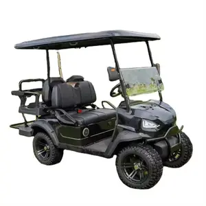 Toptan benzinli 4 veya 6 kişilik golf arabası/gaz veya elektrik güç golf arabası araba satın