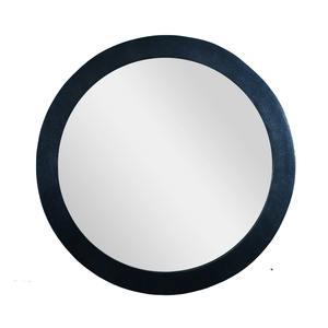 Miroir mural rond en métal de luxe de qualité supérieure avec design décoratif artistique, taille personnalisable haut de gamme - Product Image 3