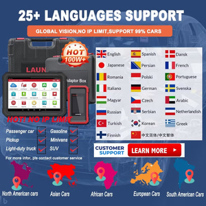 Ra mắt x431 pro3s + Máy quét toàn bộ hệ thống hai chiều ưu tú công cụ chẩn đoán tự động điện tử - Product Image 3