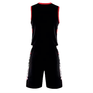 Cómodo uniforme de baloncesto ajustado creado con tela elástica ligera que ofrece flexibilidad, fuerza, comodidad activa - Product Image 2