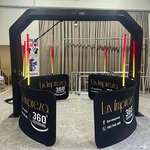 Cabine photo 3D automatique et manuelle de haute qualité, caméra de cabine photo à 360 degrés, cabine photo solide et résistante, la meilleure - Product Image 1