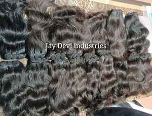 Paquetes de cabello natural virgen sin procesar Extensiones de cabello humano alineadas con cutícula Virgen sin procesar - Product Image 4