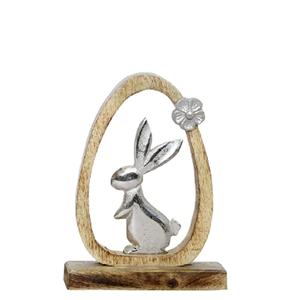 Escultura abstracta de madera hecha a mano con figuras de pájaros de metal voladores en tono dorado, decoración artística de mesa para un estilo moderno y lujoso. - Product Image 2