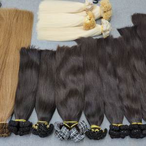 Extensions à Pointe Plate pour Bébé, 100% Cheveux Humains Naturels, Standard d'Exportation Droite - Product Image 6