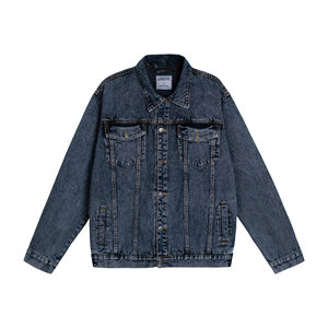 TST 2068 Men's Vintage Streetwear Khakis Jeans Cotton Distressed Embroidered Washed Button Details Winter Casual - Product Image 1