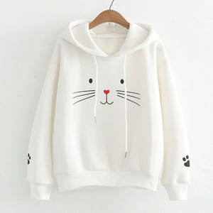 Sudaderas con Capucha para Mujer, Cálidas, para Invierno, Color Sólido Personalizado, Tejidas, 100% Algodón, Transpirables, Más Vendidas - Product Image 2