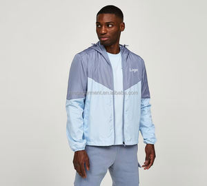 Hermoso estilo Conjuntos personalizados para hombres Ropa de calle ligera Chándal de nailon Conjunto de pantalones cortos cortavientos para hombres - Product Image 6