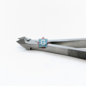 Vente en gros de pinces à ongles en acier inoxydable à lame incurvée avec large ouverture de mâchoire et design durable pour les doigts de bébé - Product Image 2