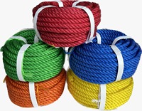 Cordon de pêche torsadé en PE à 3 brins de haute qualité 8 mm, modèle Master HDPE, marque MULTIROPES, fournitures marines, emballage, protection UV, ISO