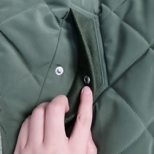 Chaqueta Bomber de Invierno para Mujer, con Logotipo Personalizado, Cortavientos, Ligera, Transpirable, de Tela Tejida, para Uso en Exteriores - Product Image 5