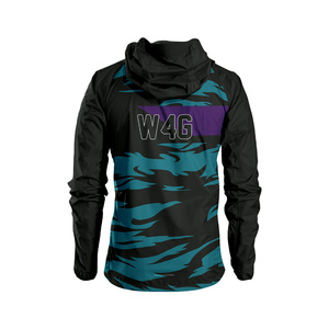 Veste coupe-vent unisexe légère, respirante, à séchage rapide, imperméable, écologique, en nylon, à capuche, décontractée, pour le printemps, pour 4 jeux - Product Image 2