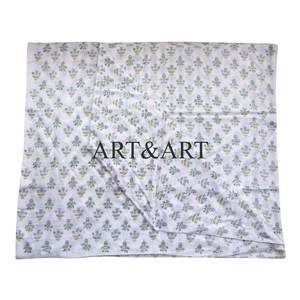 Telas de Algodón Estampadas a Mano Hechas a Medida, Estampados Tradicionales Indios, Alta Calidad, para Todas las Temporadas, Decoración del Hogar - Product Image 6