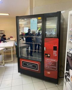 Acheter un nouveau distributeur automatique 200-500pcs collations et boissons alimentaires pièce/argent/carte fonctionnant avec fonction SDK acheter un nouveau distributeur automatique - Product Image 5